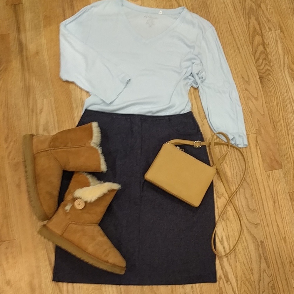 Pencil Skirt, Jeans